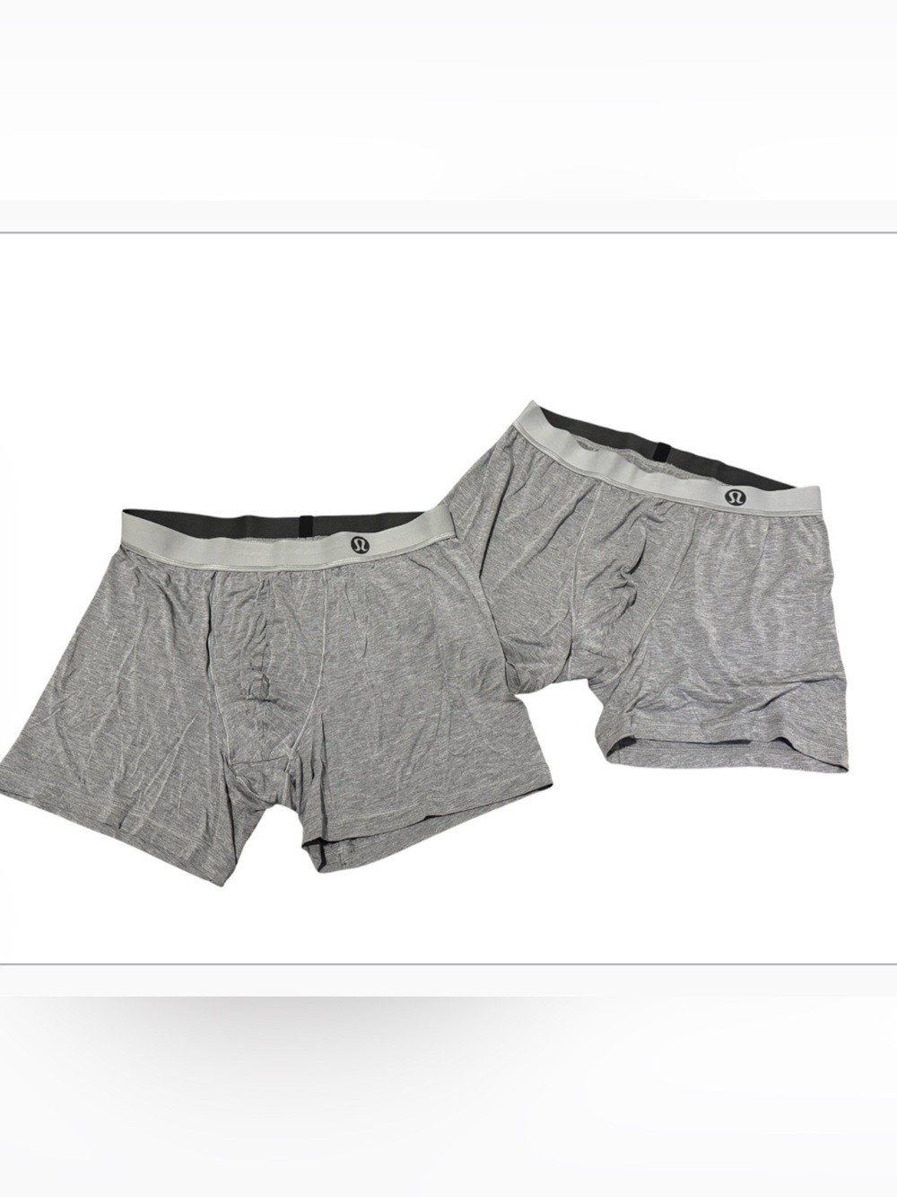 Lululemon athletica Athlete Boxer Briefs Heather Grey Size XL
